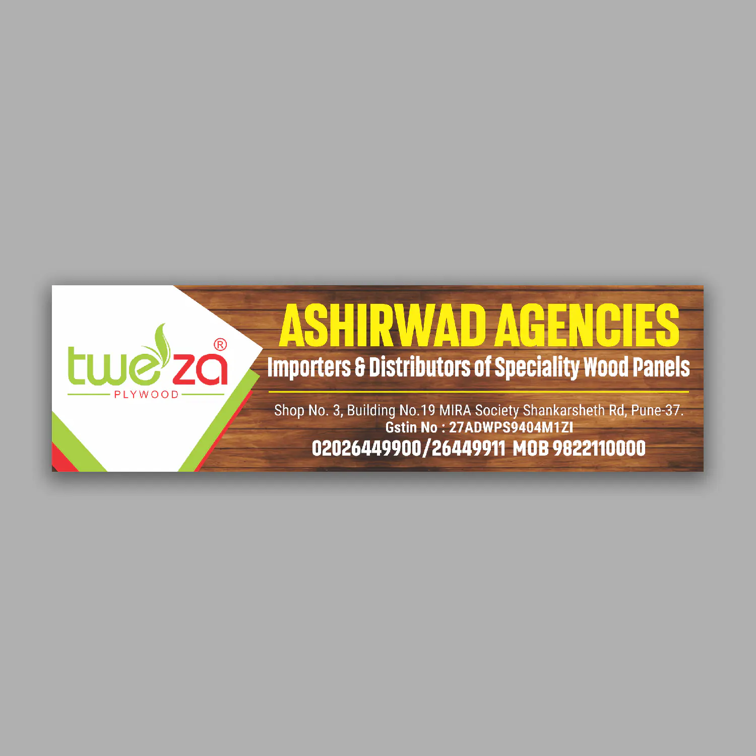 plywood shop banner cdr file