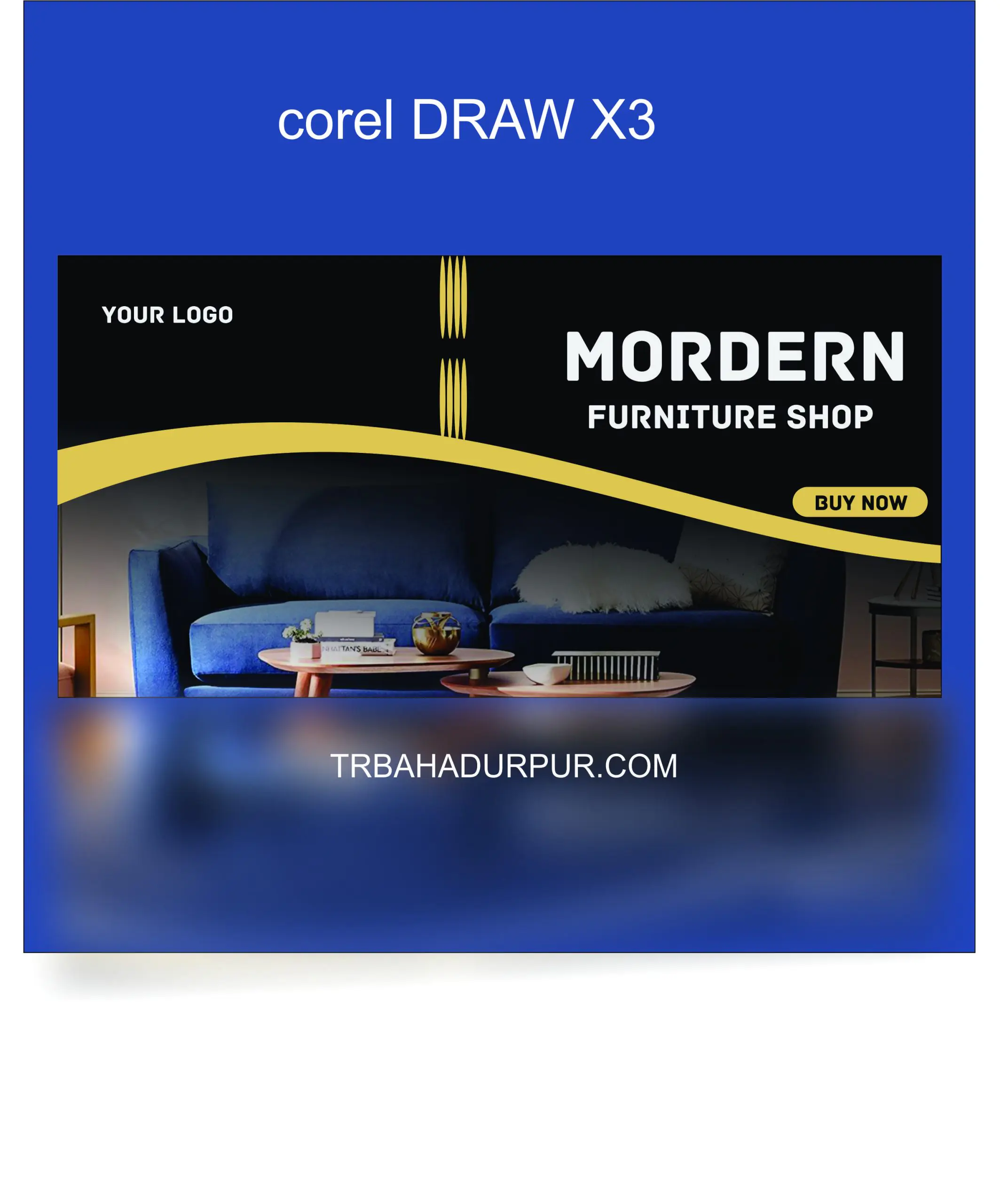 furniture shop banner design