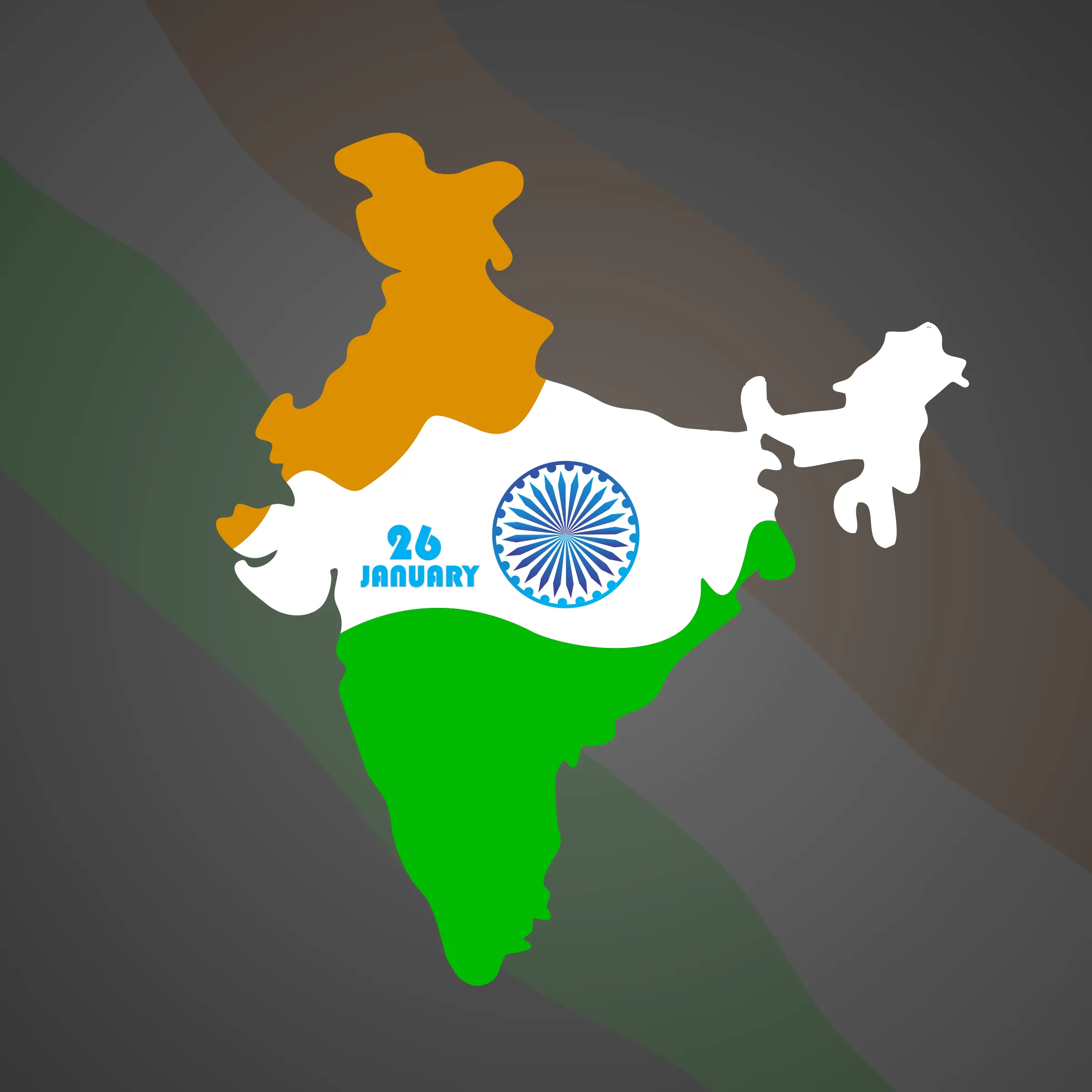 Indian 26 january design