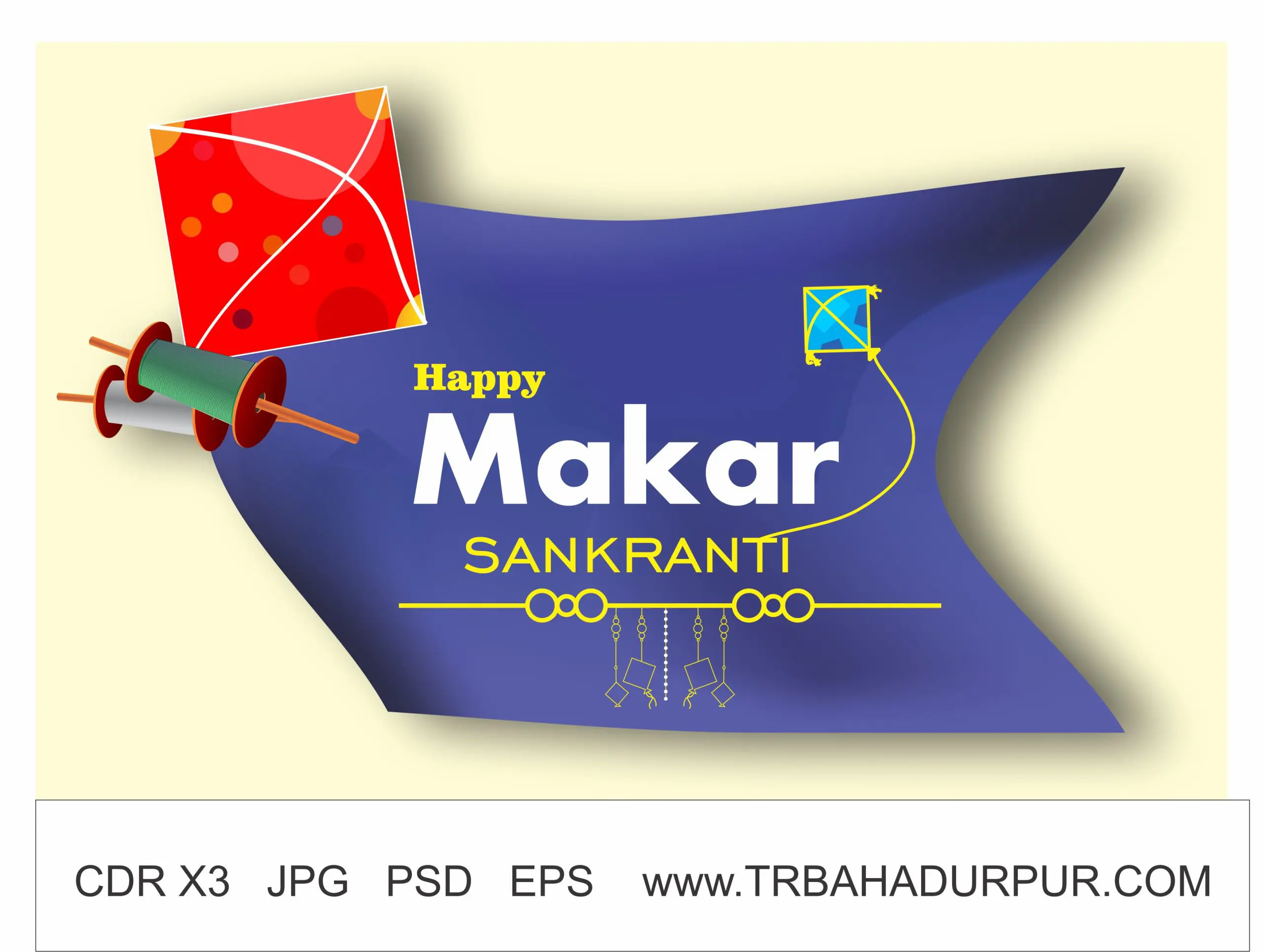 makar sankranti design