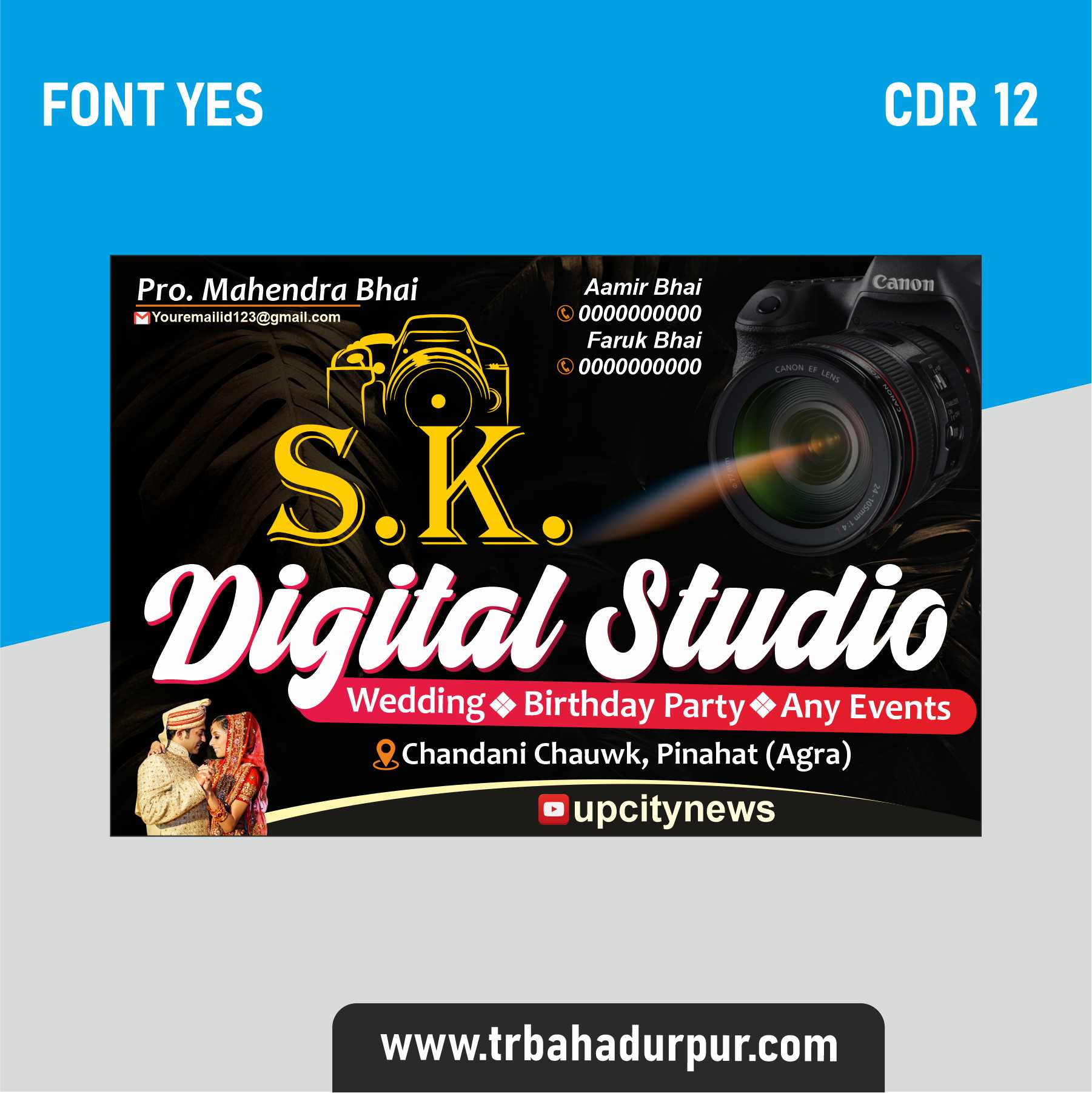 Photo Studio Flex Banner Design