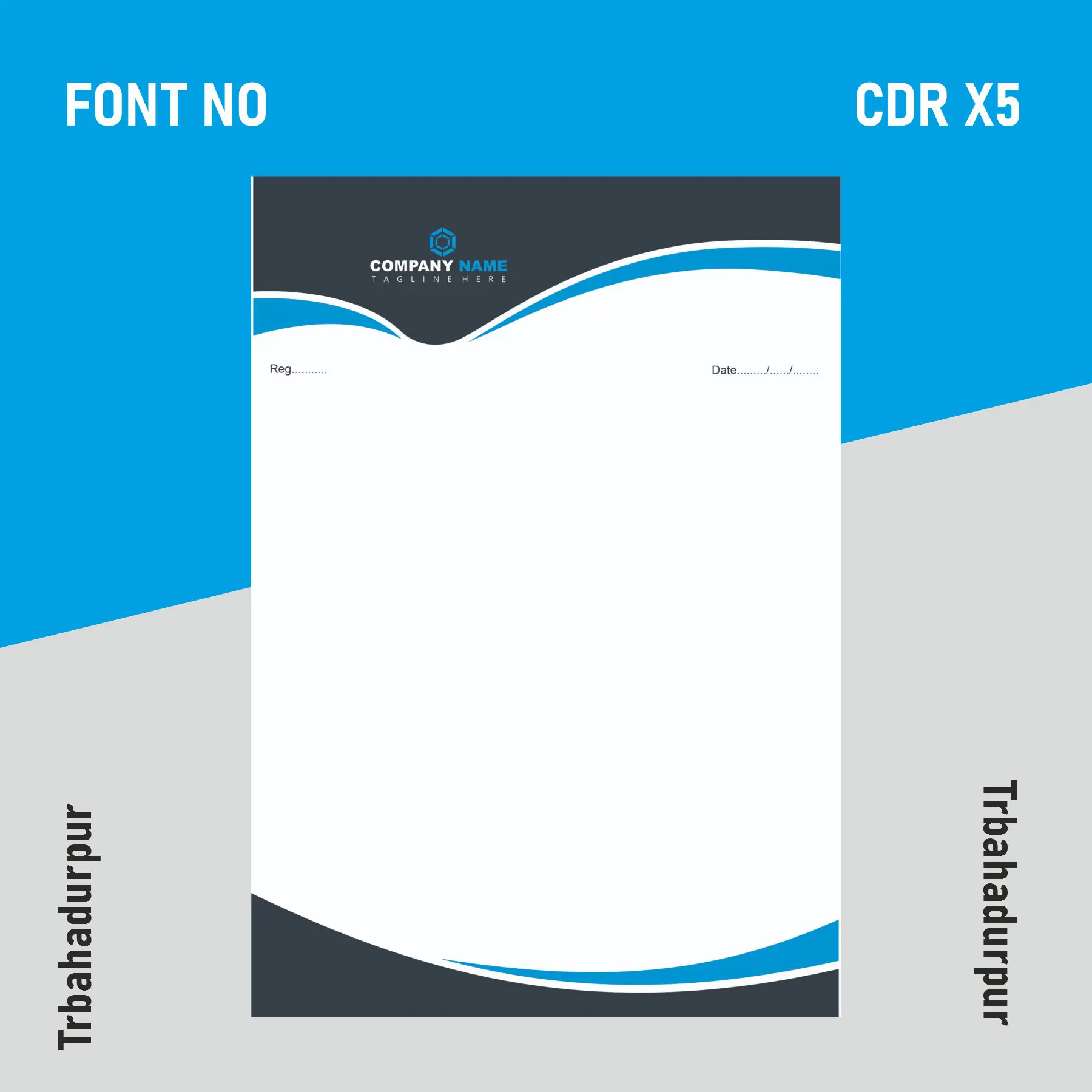 Bill Pad ,Letter Head Formate Design