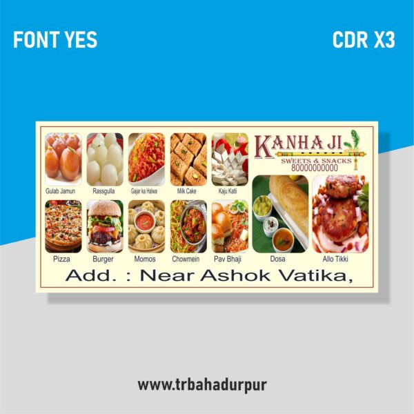 restaurents flex banner