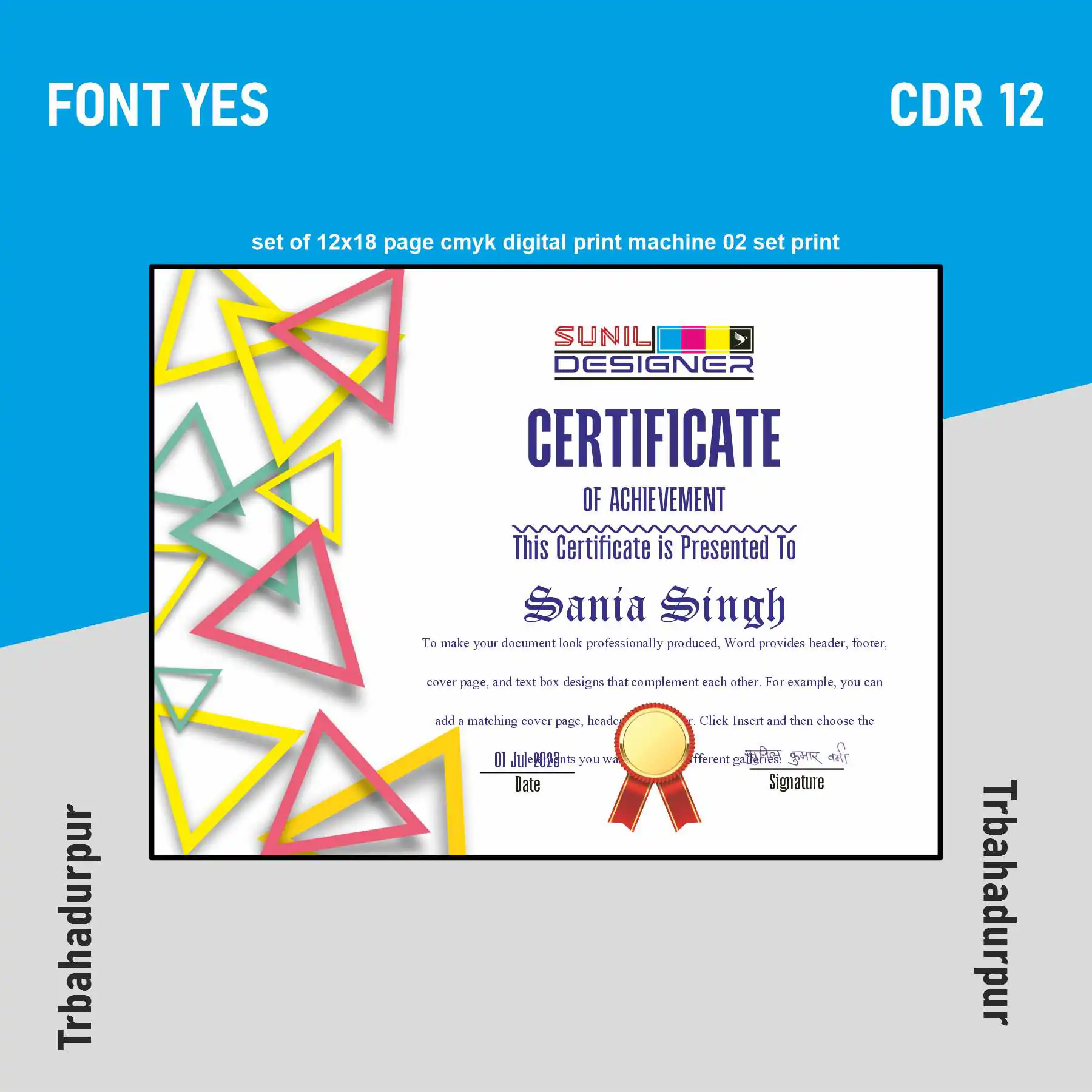 Certificate Design