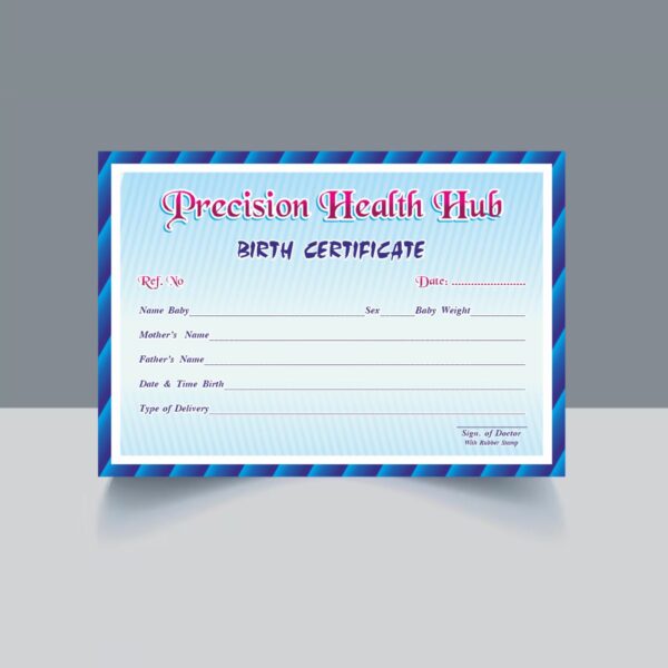 Premium Certificate Design