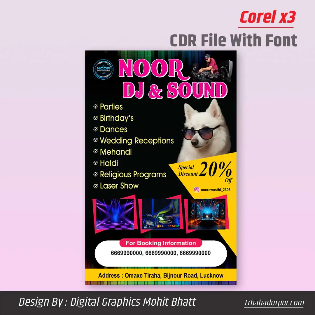 DJ and Sound Service Pamphlet