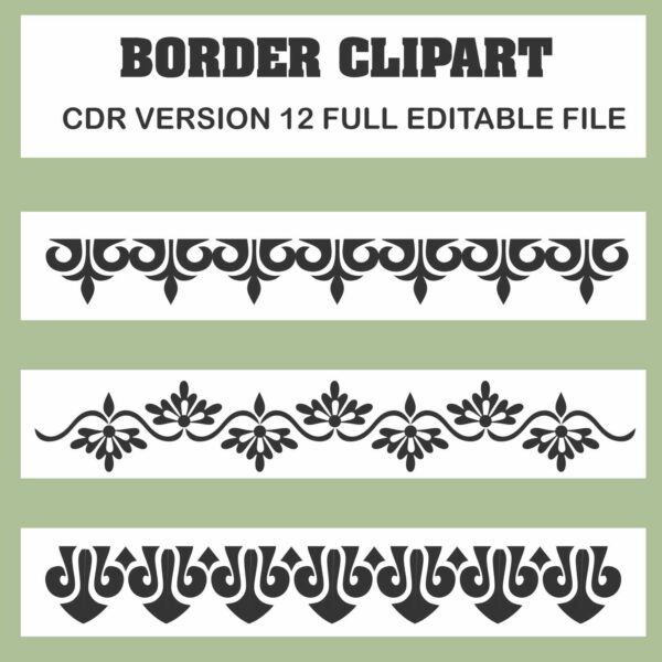 simple black border design