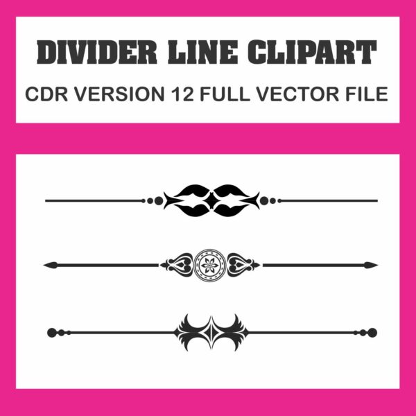 Black line divider