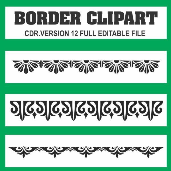 Border clipart cdr 12