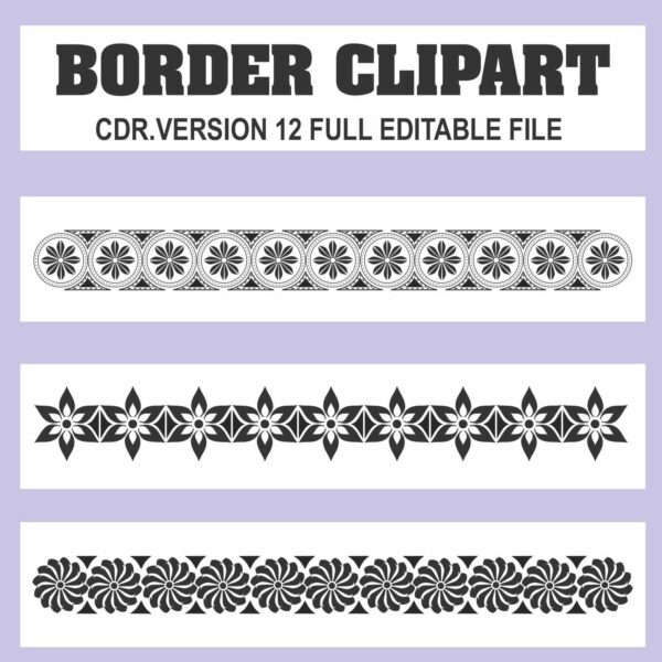 Border clipart cdr file