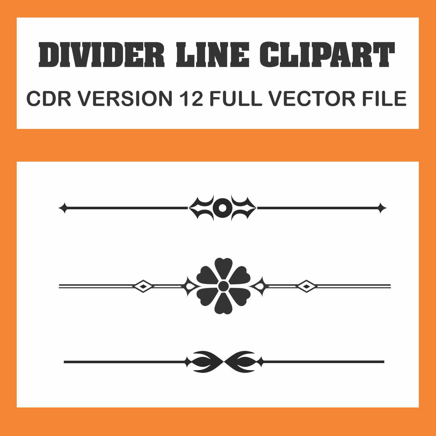 Clipart Divider royalty-free