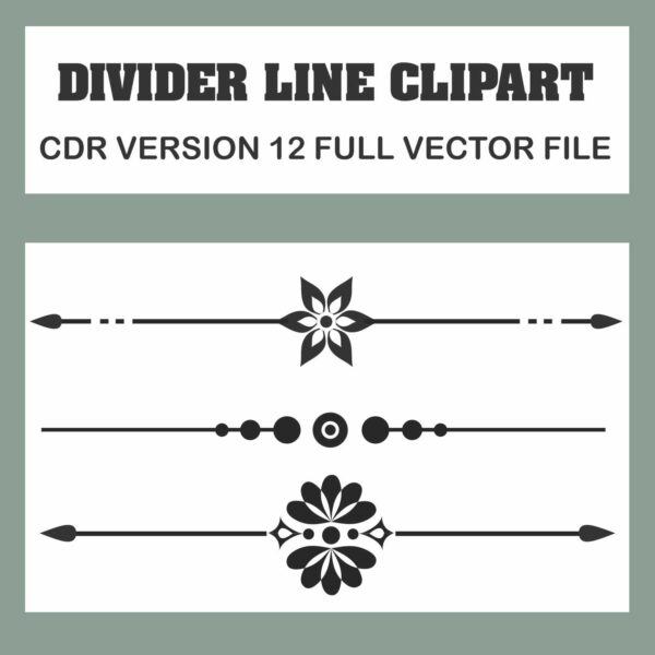 Fancy divider clipart