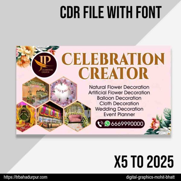 Event Decoration Flex Banner Board Design