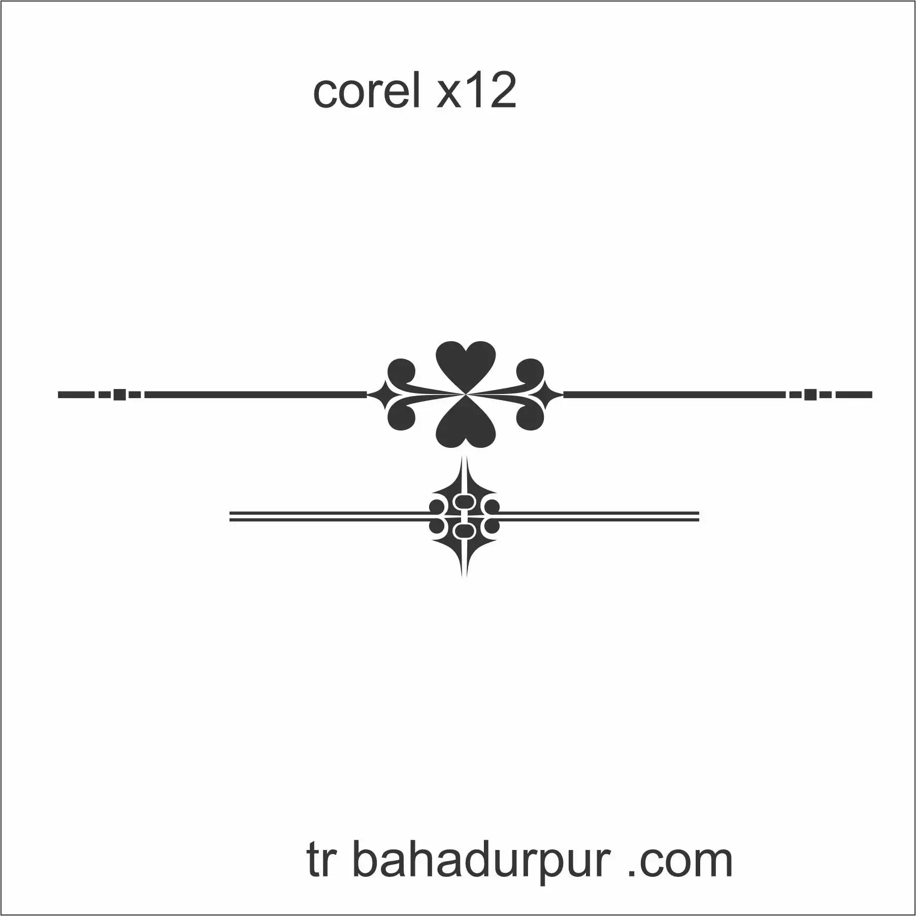 decorative border design