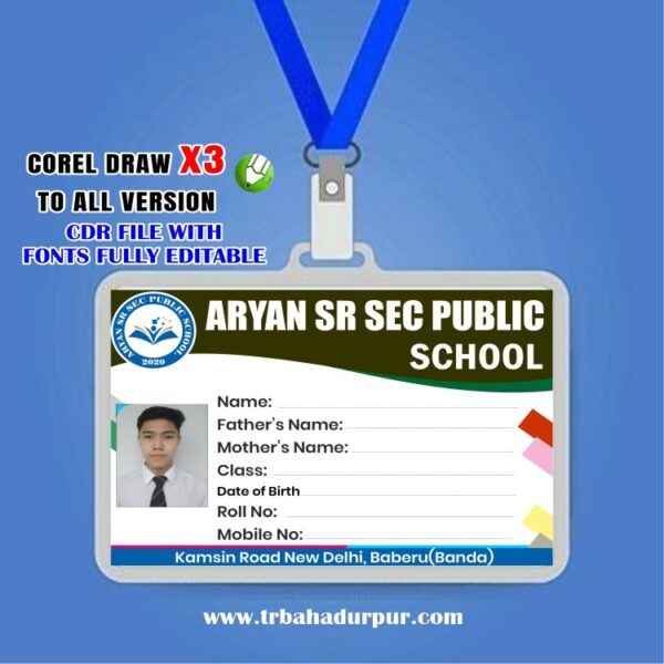 Letest New Id Card Design CDR File